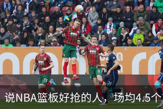 说NBA篮板好抢的人，场均4.5个前板排第4