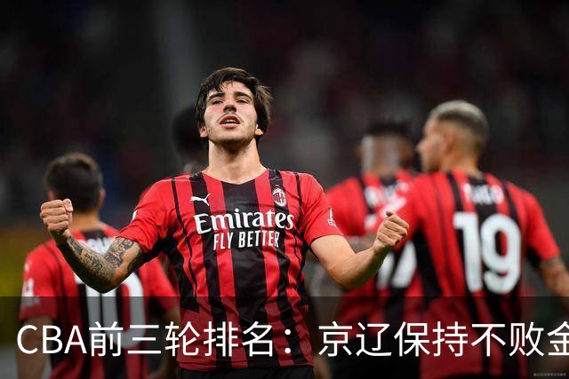 CBA前三轮排名：京辽保持不败金身，江苏宁波暂居升降级赛区域
